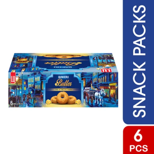 Lu Bakeri Butter Cookies Snack Pack Box